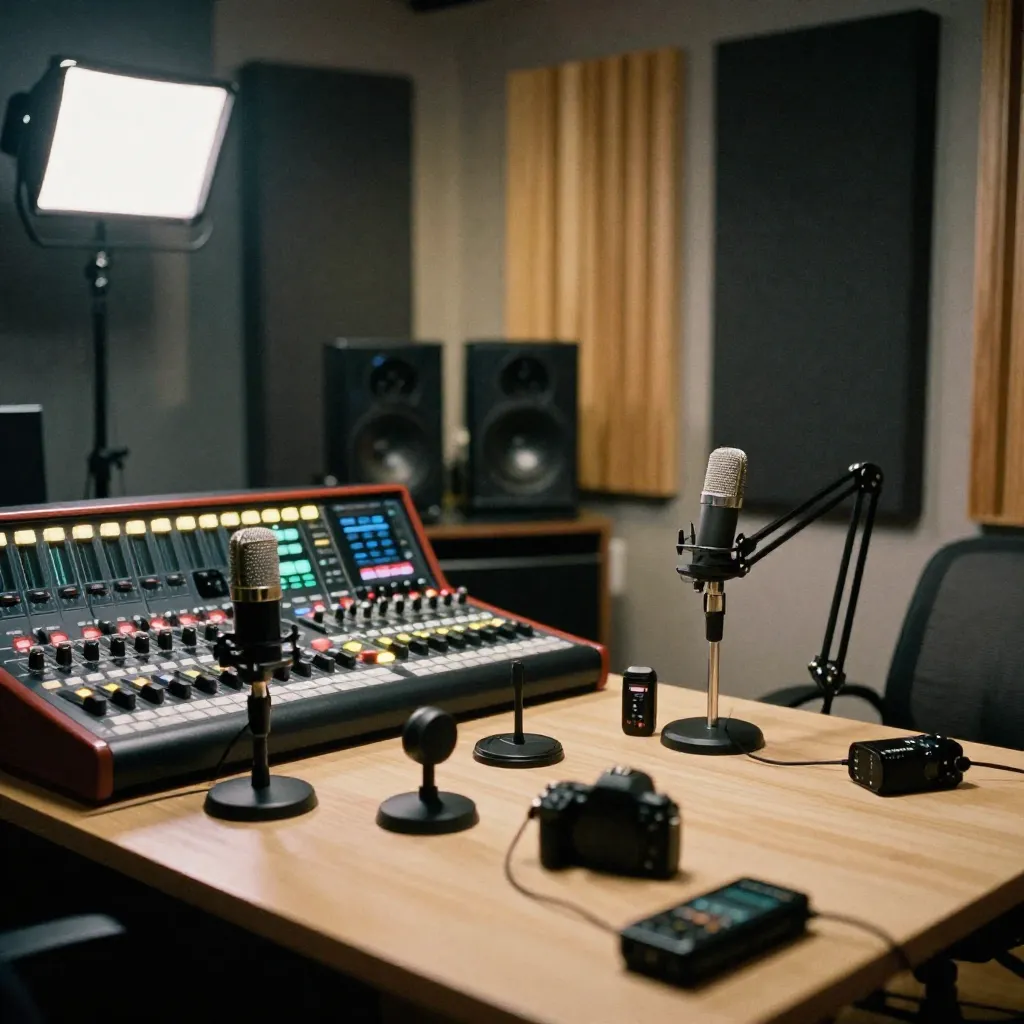 Podcast production services and equipment packages